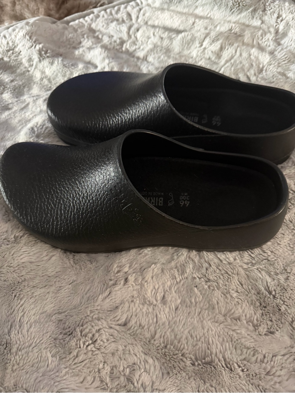 Birkenstock Black Slip-On Professional Clogs for Men new no box size 13